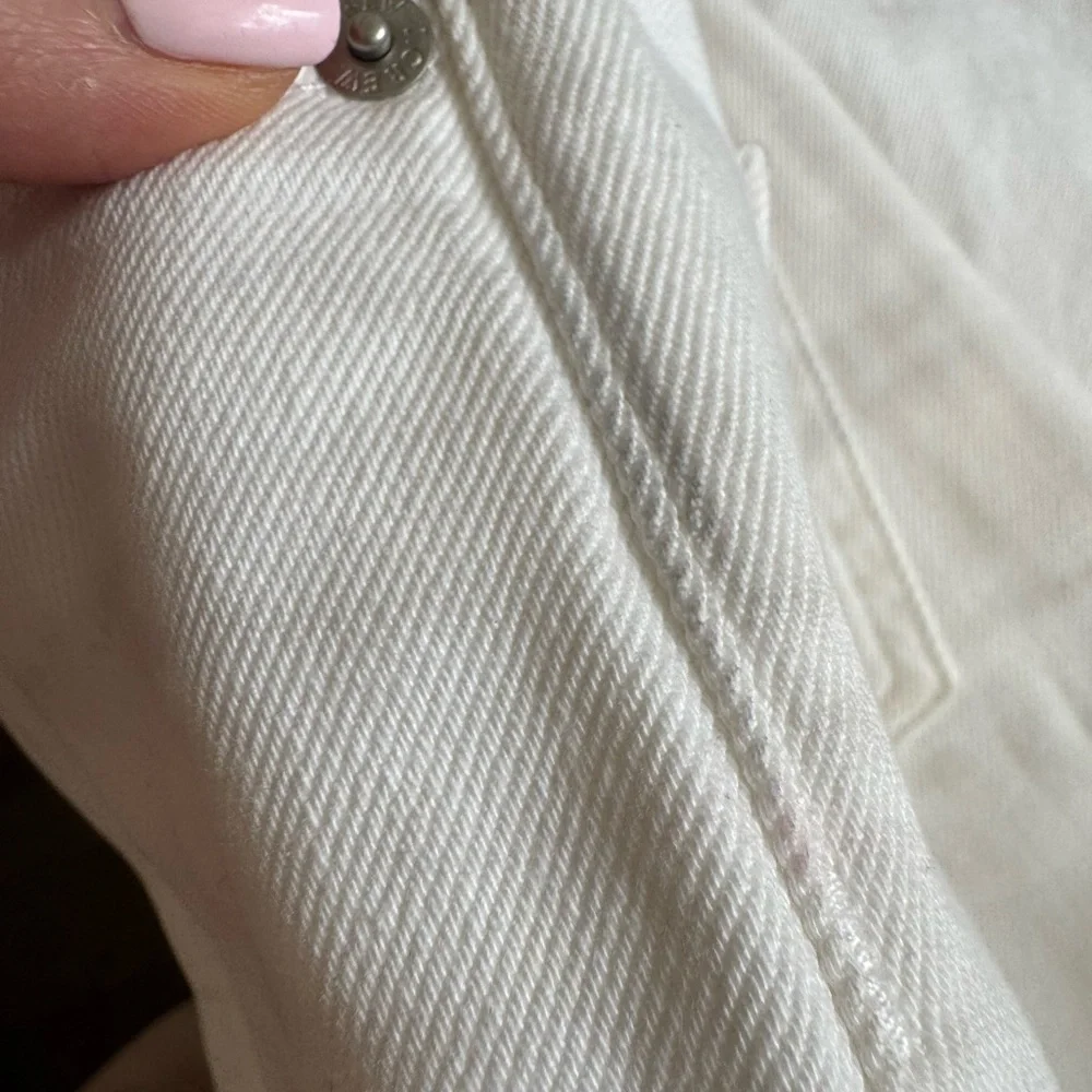 J.Crew High-Rise Superwide-Leg Jeans in White Medium and Dark Blue 3 pairs (27) - Picture 7 of 8